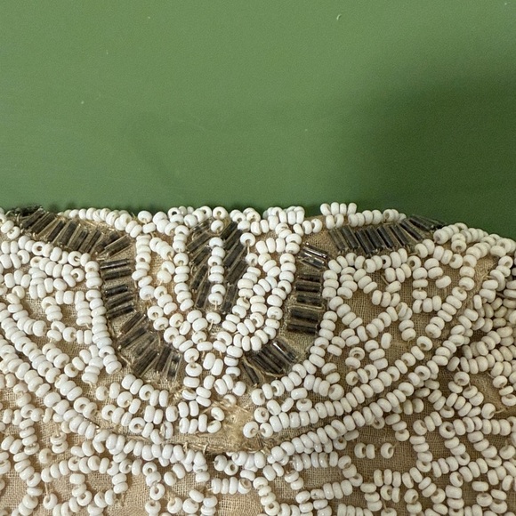 Antique Beaded Purse 1930’s. Handmade in Belgium. - Picture 6 of 6